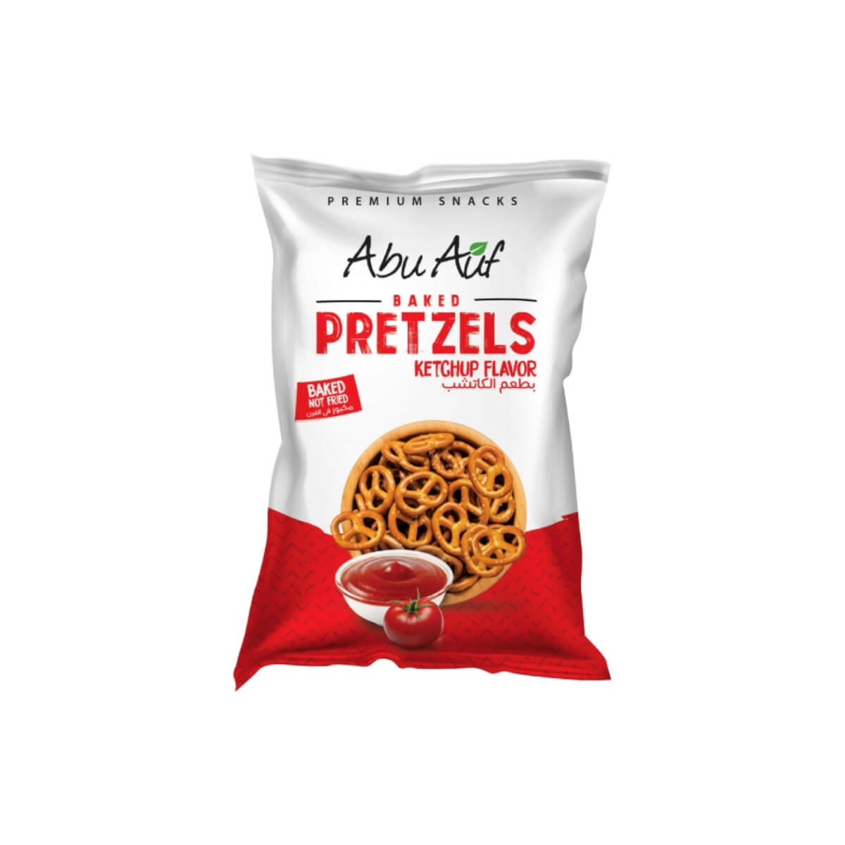 Abu Auf Ketchup Baked Pretzel 70g