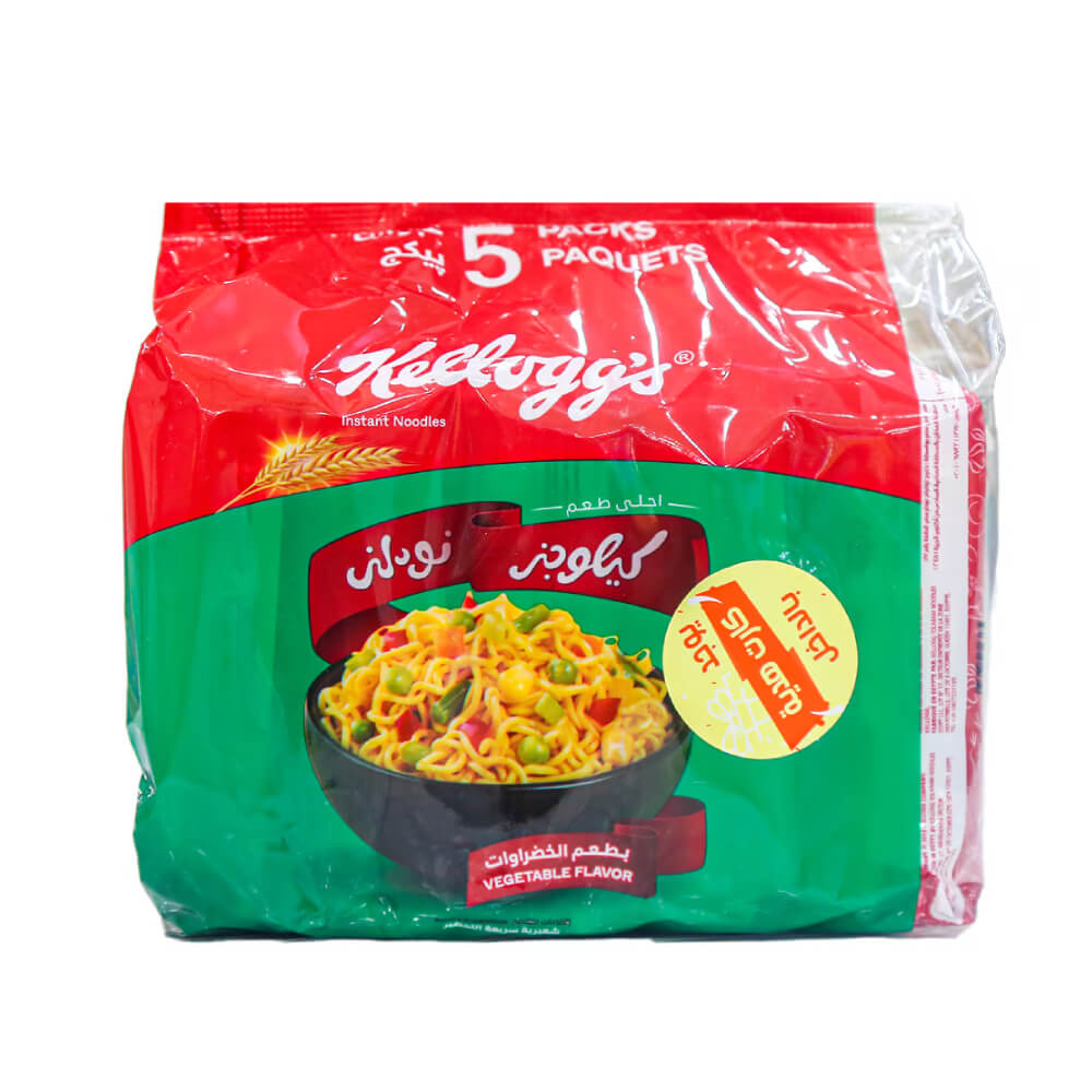 Kellogg'S Vegetable Instant Noodles 5x70gm