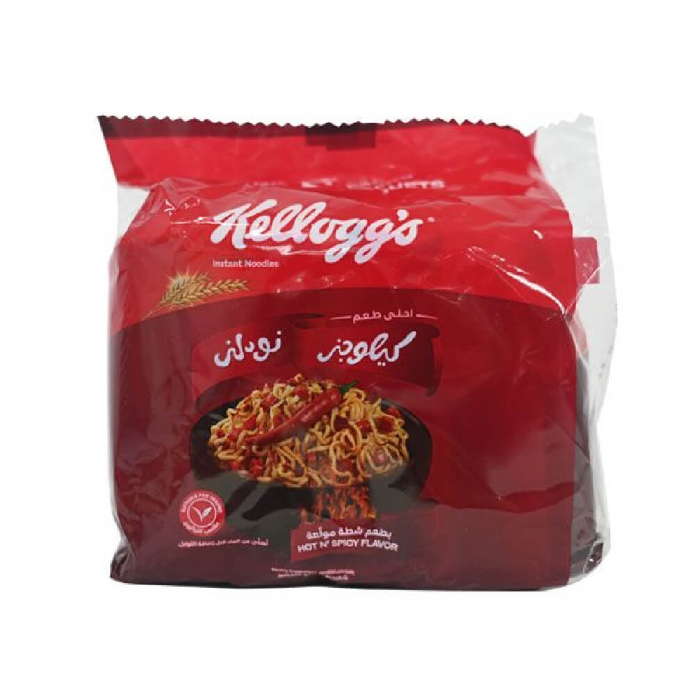 Kellogg'S Hot N Spicy Instant Noodles 5x70gm