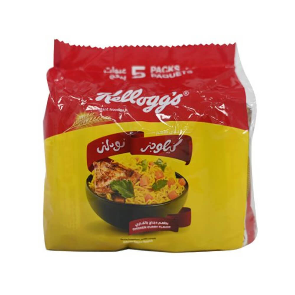 Kellogg'S Chicken Curry Instant Noodles 5x70gm
