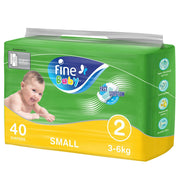 Baby Diaper Fine Baby Green Fast Sorption Small