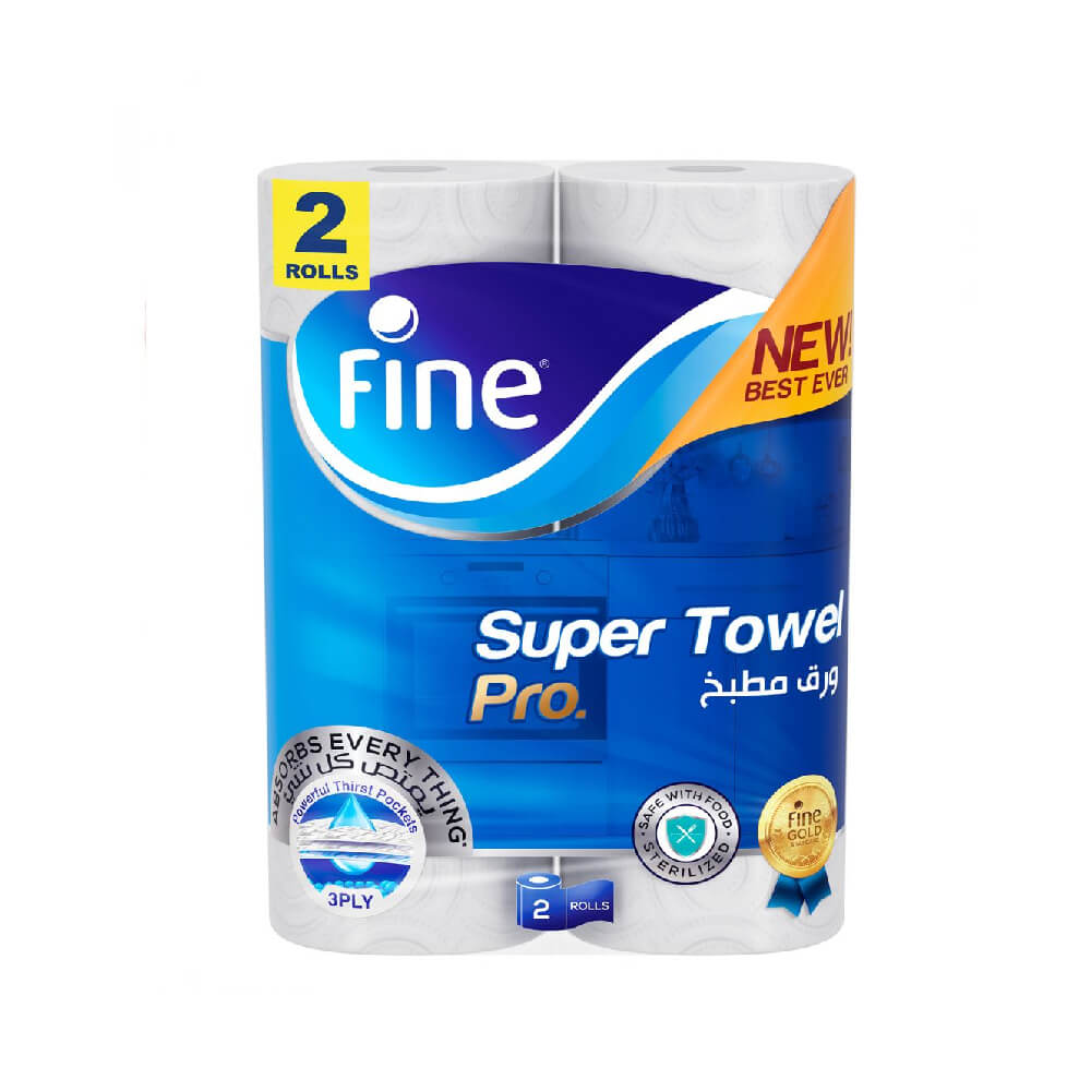Fine Super Towel Pro 60x3Ply 20rolls