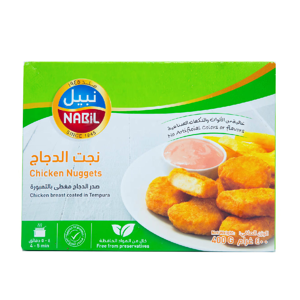 Nabil Chicken Nuggets Tempura 400G