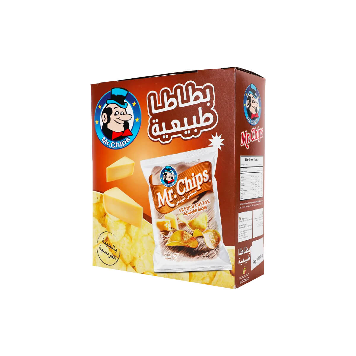 Mr Chips Potato French Cheese 12x21gm