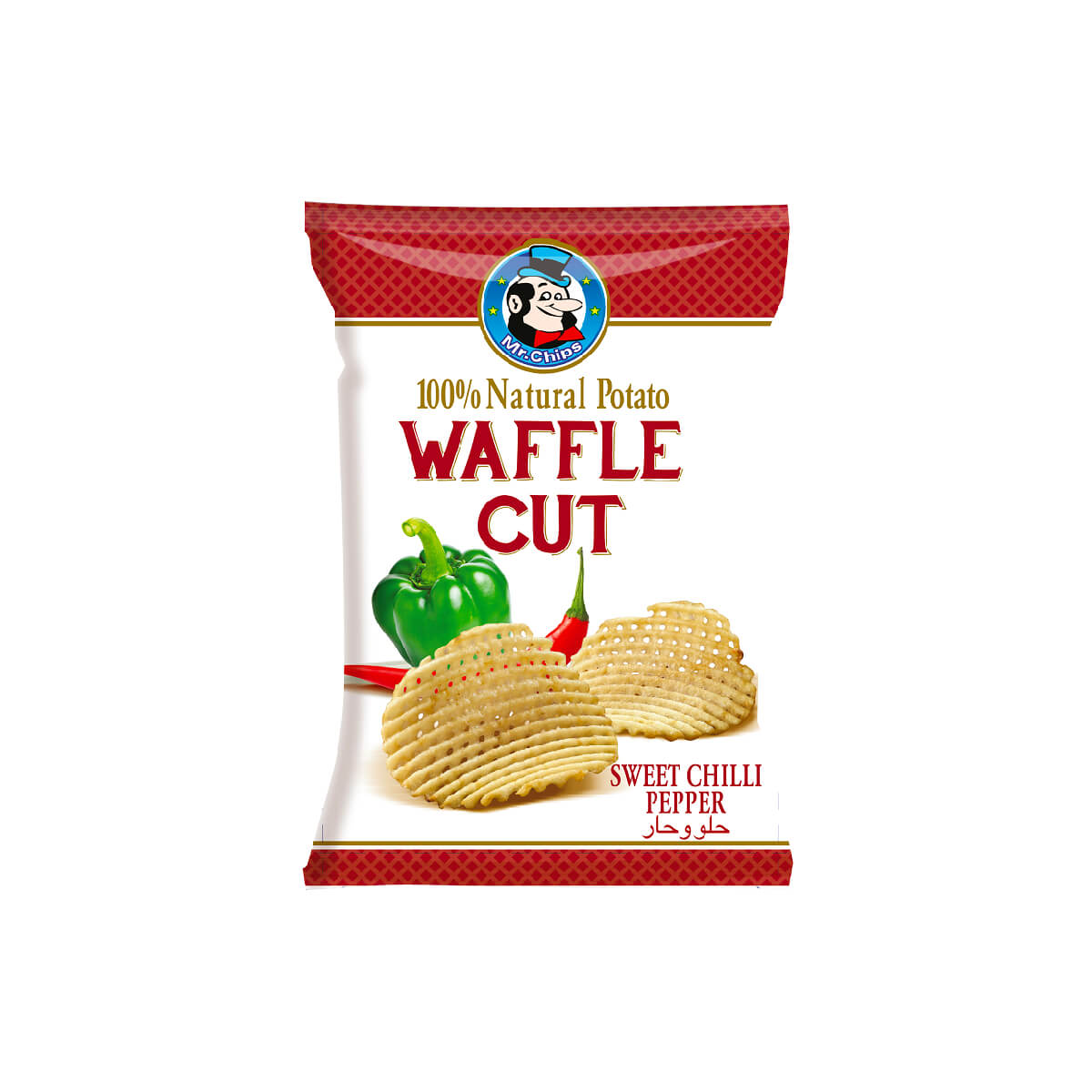 Mr. Chips Waffle Cut Sweet Chilli 72g