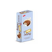 Zalloum Yummy Twins Milk Cream Coated With Cocoa Biscuit 10+1 Free 27g