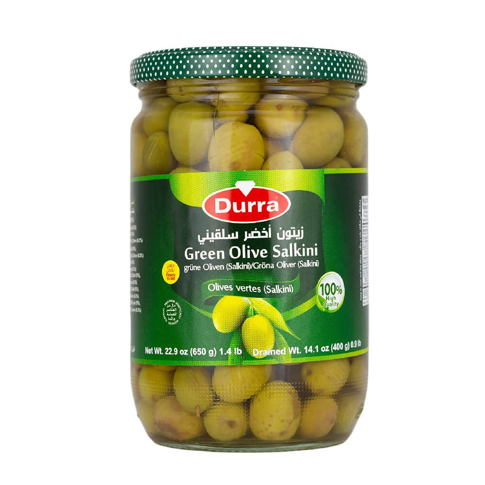 Durra Green Olive Salainy 650gm