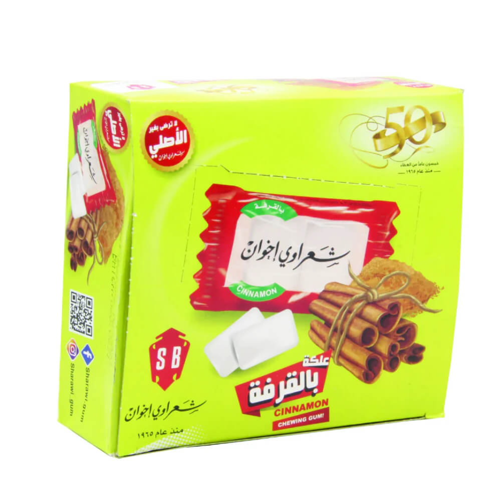 Sharawi Cinnamon Chewing Gum 100s