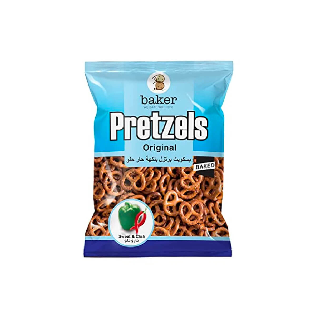 Baker Pretzels Sweet and Chili 270g