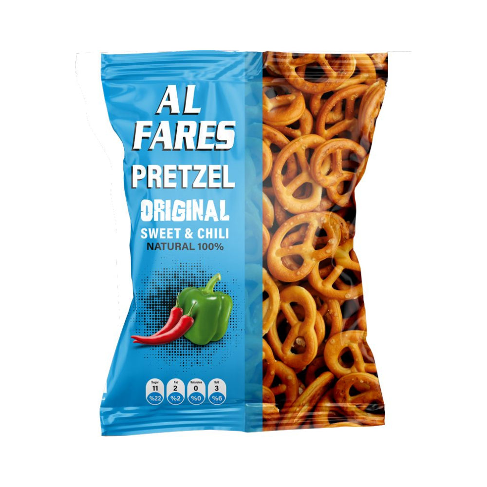 Al Fares Original Sweet & Chilli Pretzel 300gm