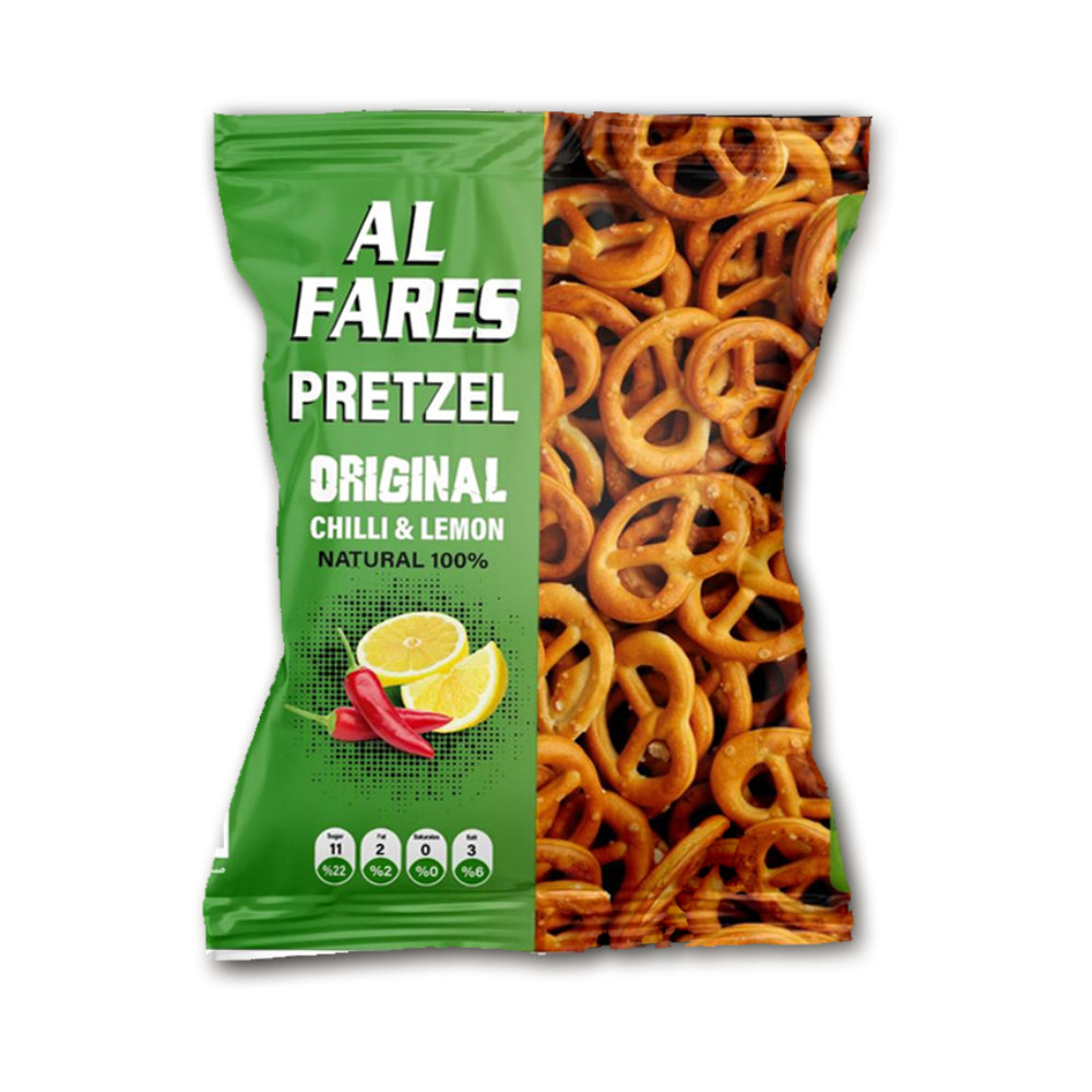 Al Fares Original Chilli & Lemon Pretzel 300gm