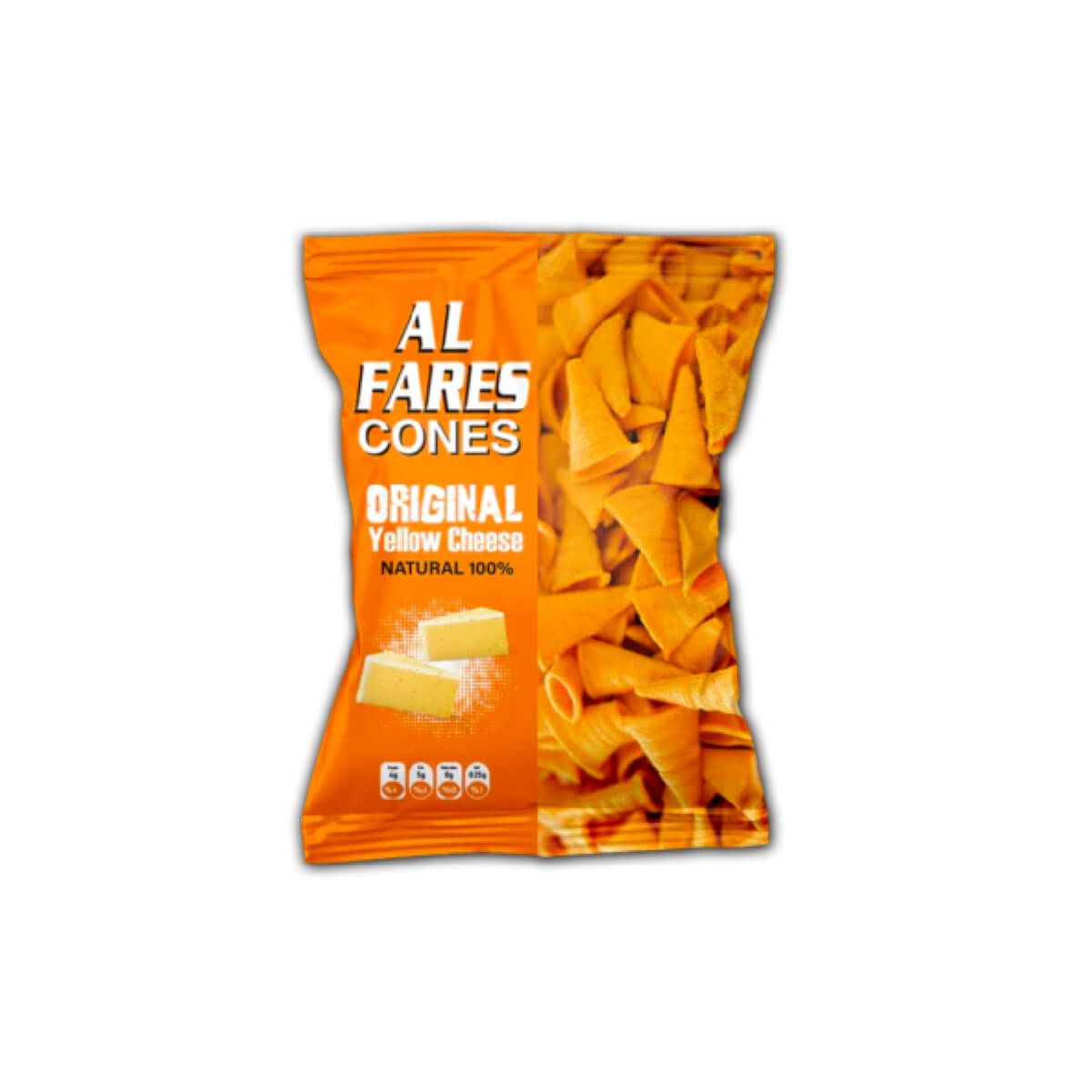 Al Fares Snacks Boats Cheese 120GM
