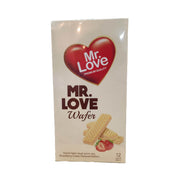 Mr.Love Wafer Filled With Strawberry Cream 12x25gm