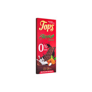Tops Stevia Milk Chocolate With Almond Sugar Free 50g