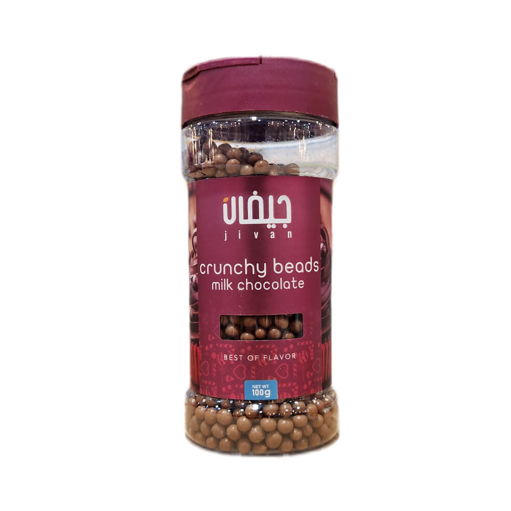 Jivan Crunchy Beads Milk Chocolate 100gm