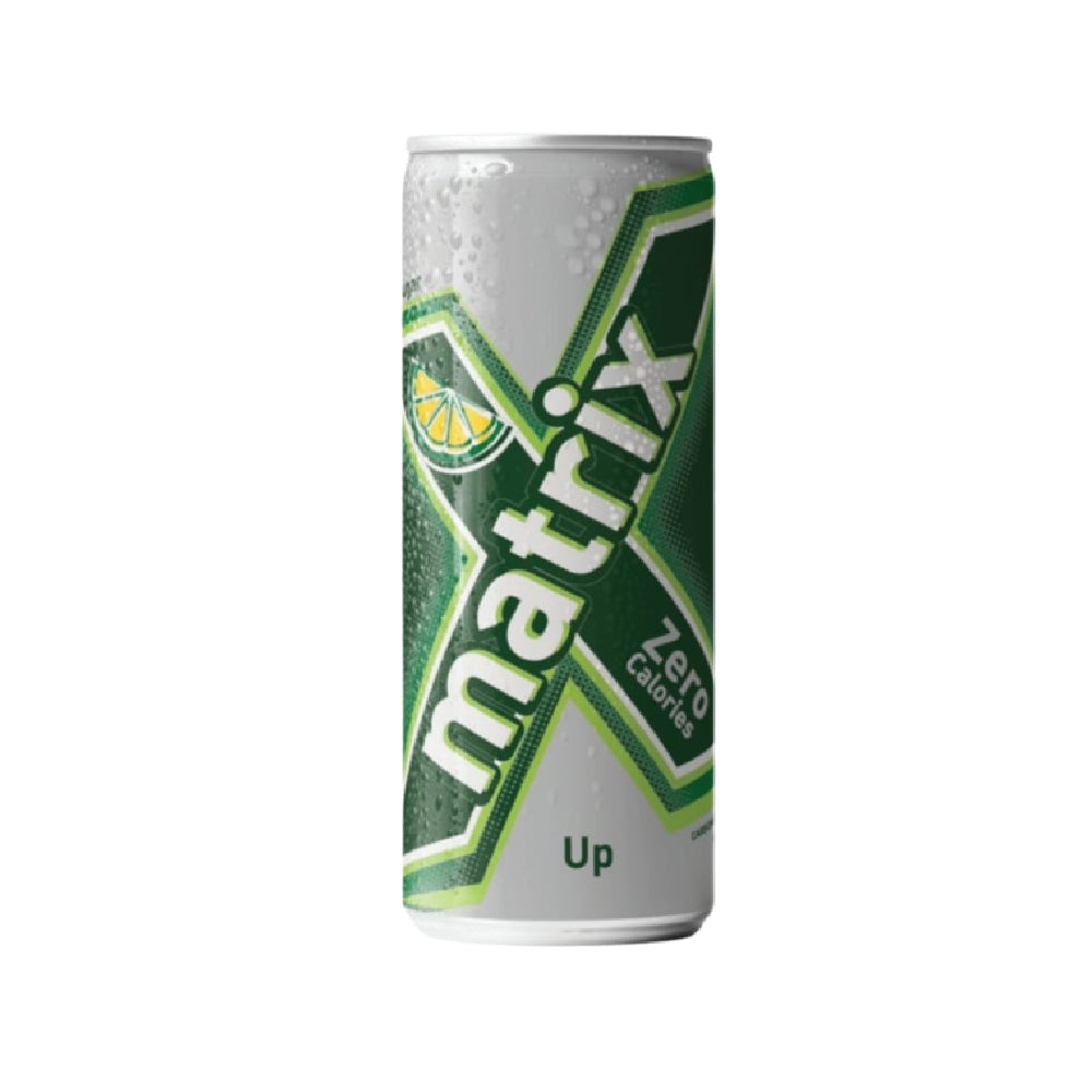 Matrix Up Lemon Carbonated Soft Drink Zero Calories 250ml
