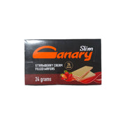 Canary Strawberry Cream Filled Wafers 24x24g