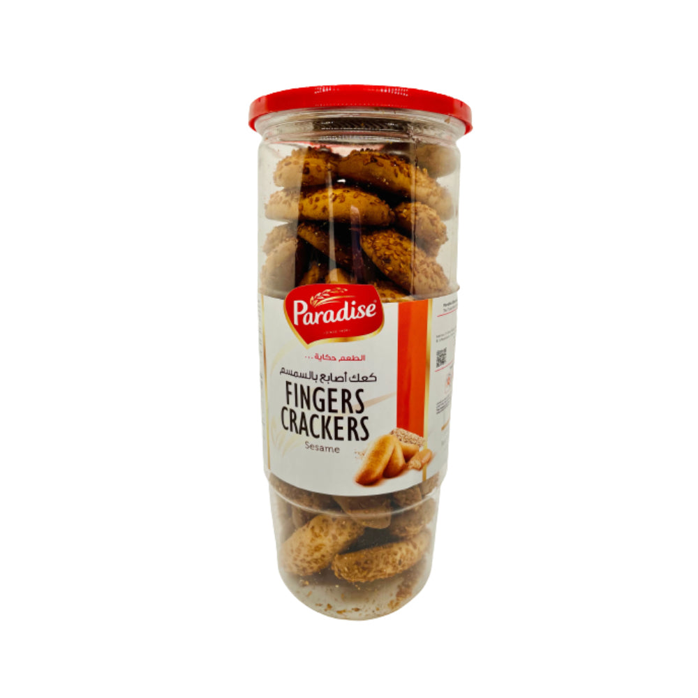 Paradise Fingers Crackers sesame Flavor  350gm