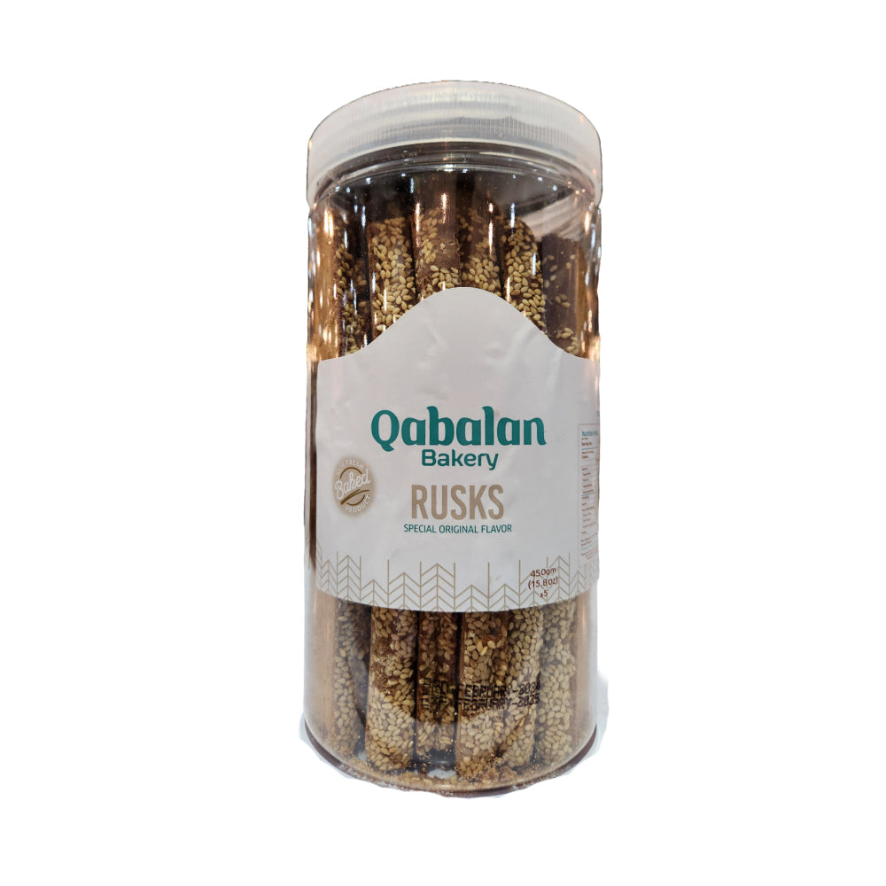 Qabalan Sesame Rusk Crackers 450gm