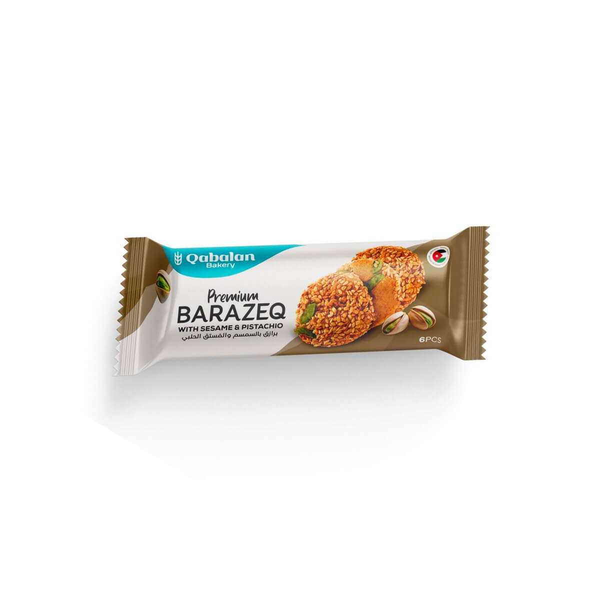Qabalan Premium Barazek With Sesame & Pistachio Cookies 23g