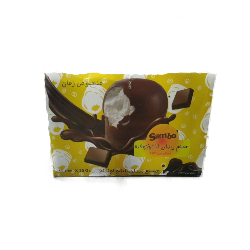 Sambo Chocolate Biscuit 12x25gm