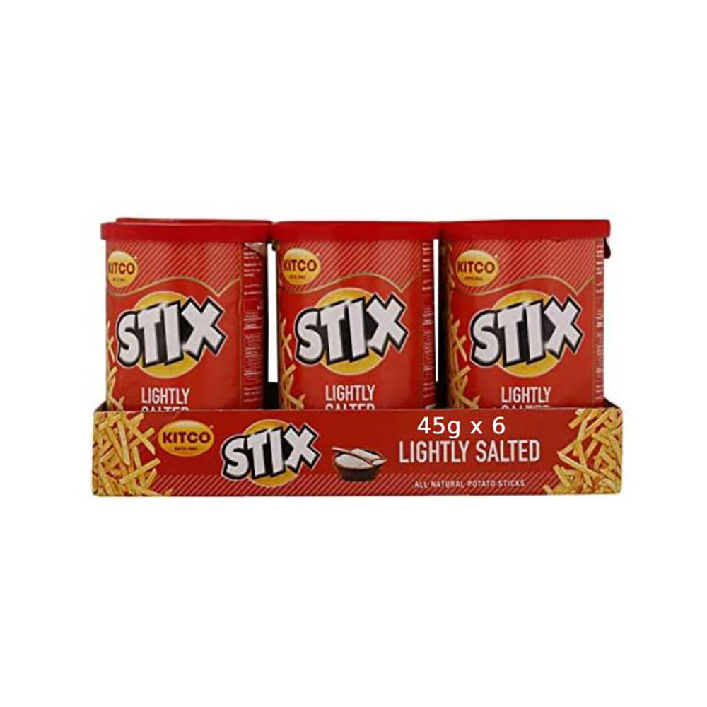 Kitco Stix Lightly Salted 45Gx6