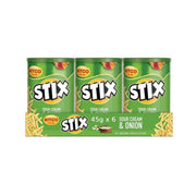 Kitco Stix Sour Cream & Onion 45Gx6