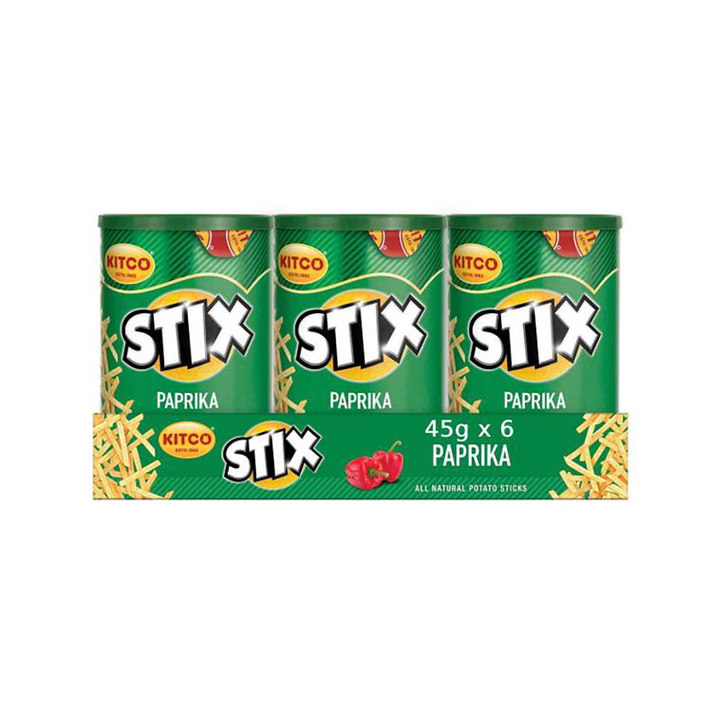 Kitco Stix Paprika 45Gx6