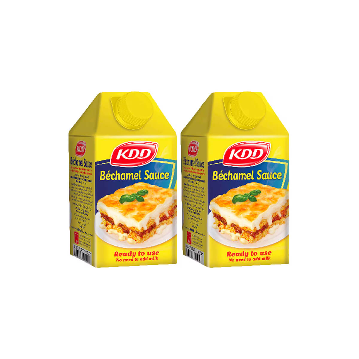 KDD Bechamel Sauce 500ml Pack of 2