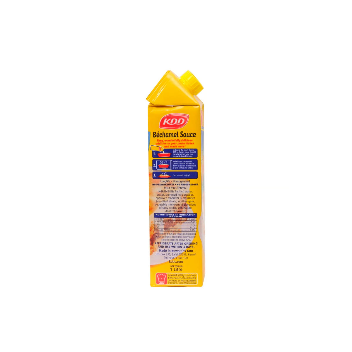 KDD Bechamel Sauce 1L