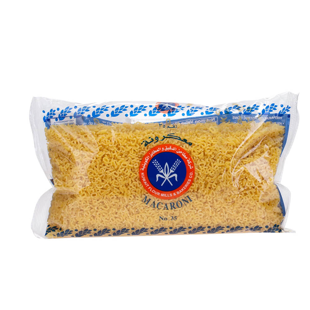 KFMB Macaroni No.35 Alphabet 500G