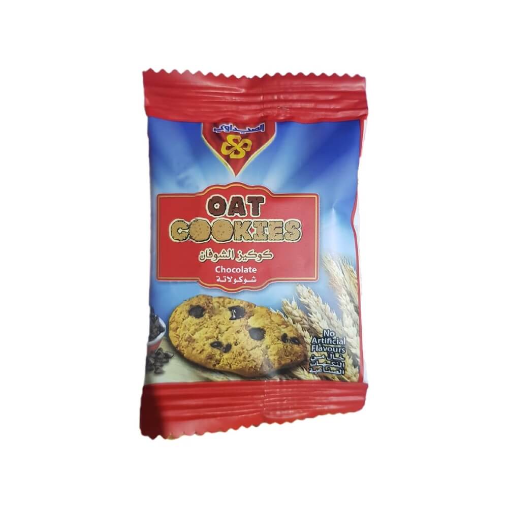 Al Seedawi Oat cookies with Chocolate 9gm