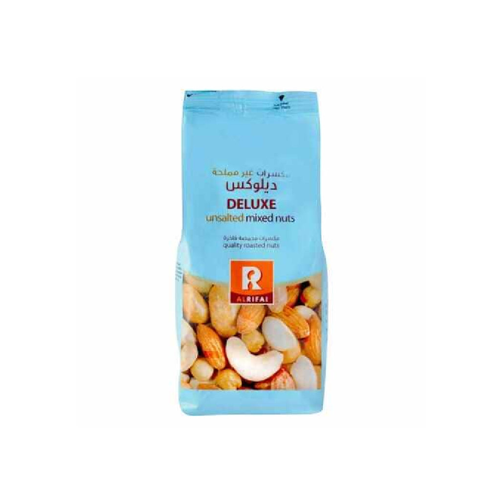 Buy Al Rifai Mixed Nuts Deluxe Unsalted 200G - Shop On The Fresh Market UAE