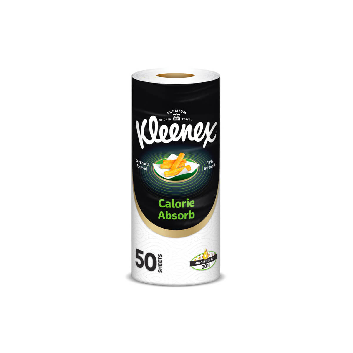 Kleenex Viva Calorie Absorb Kitchen Towel 55s