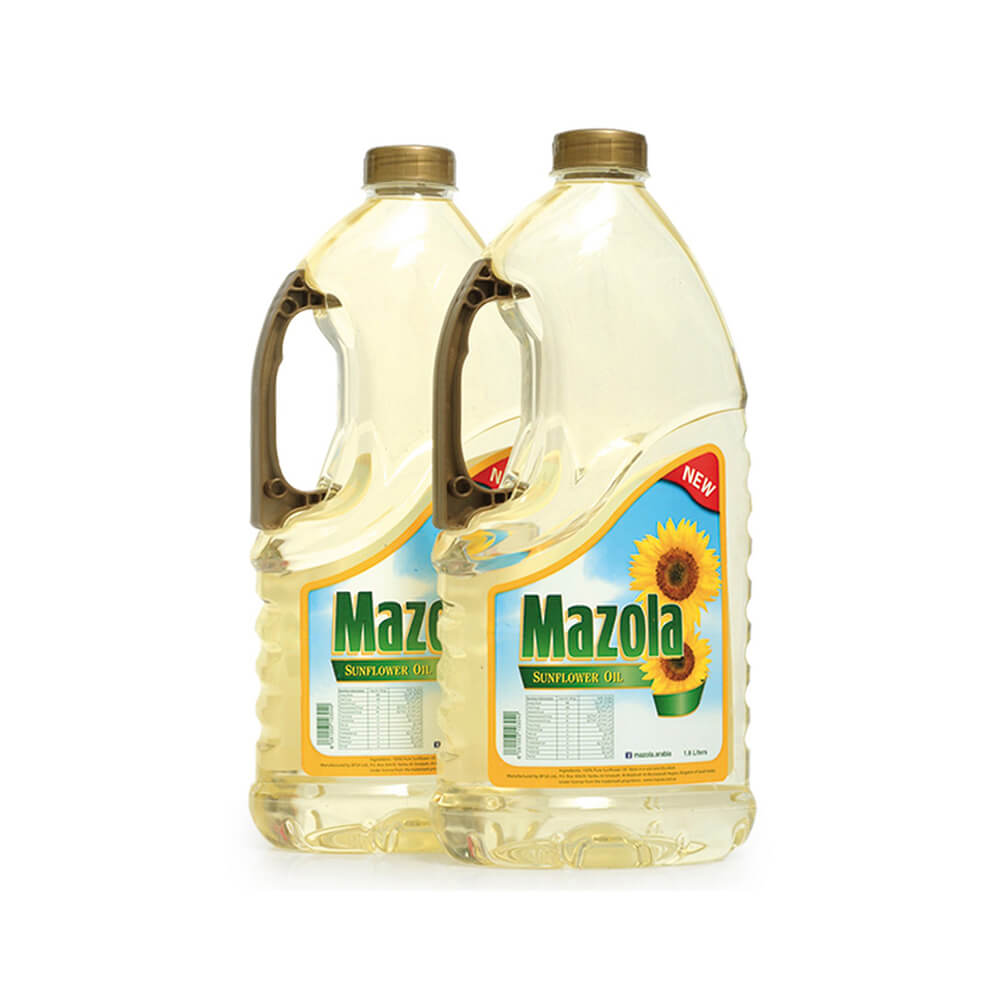 Mazola Sunflower Oil 1.8Lx2 @ 30% Off