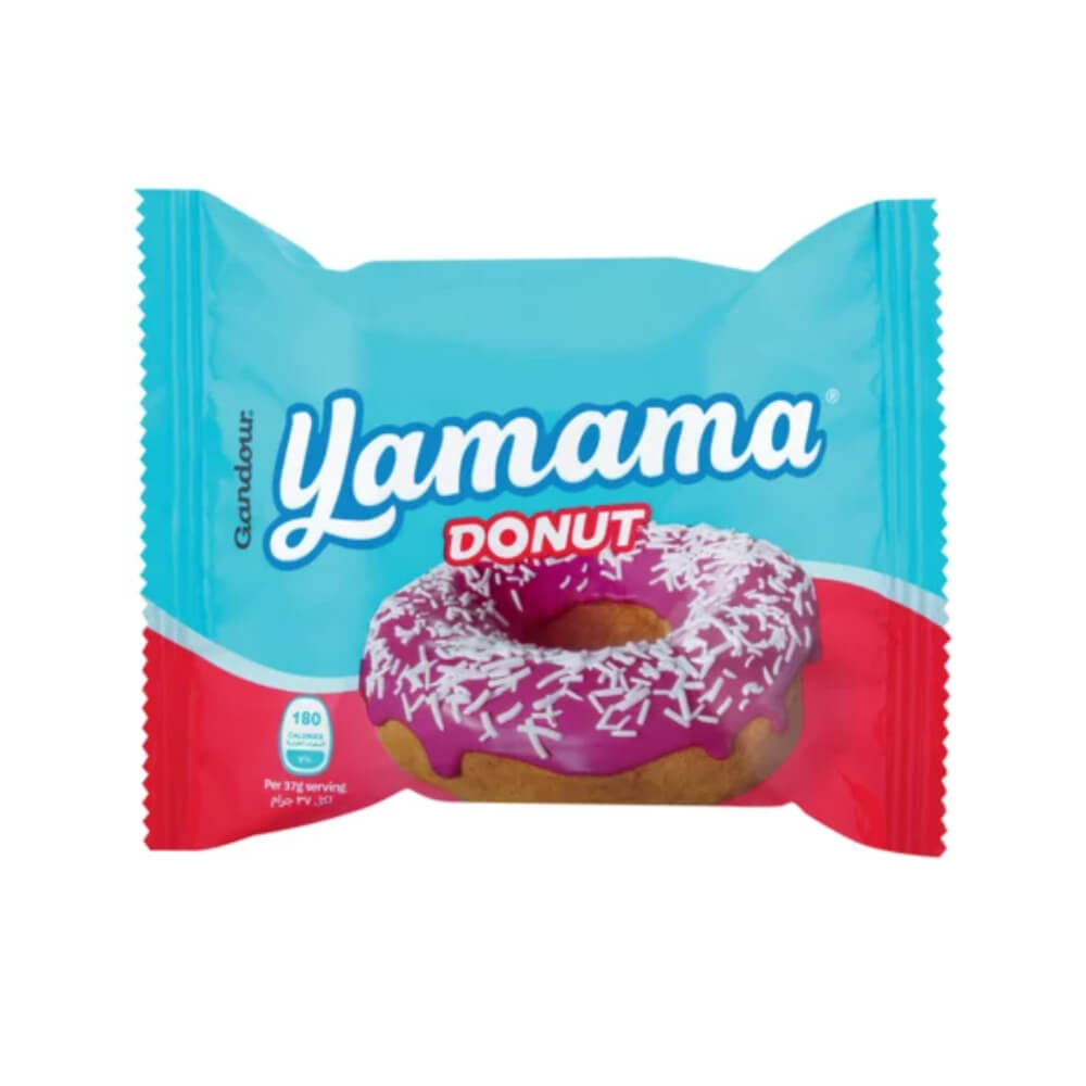Gandour Yamama Donut Strawberry Cake 37gm