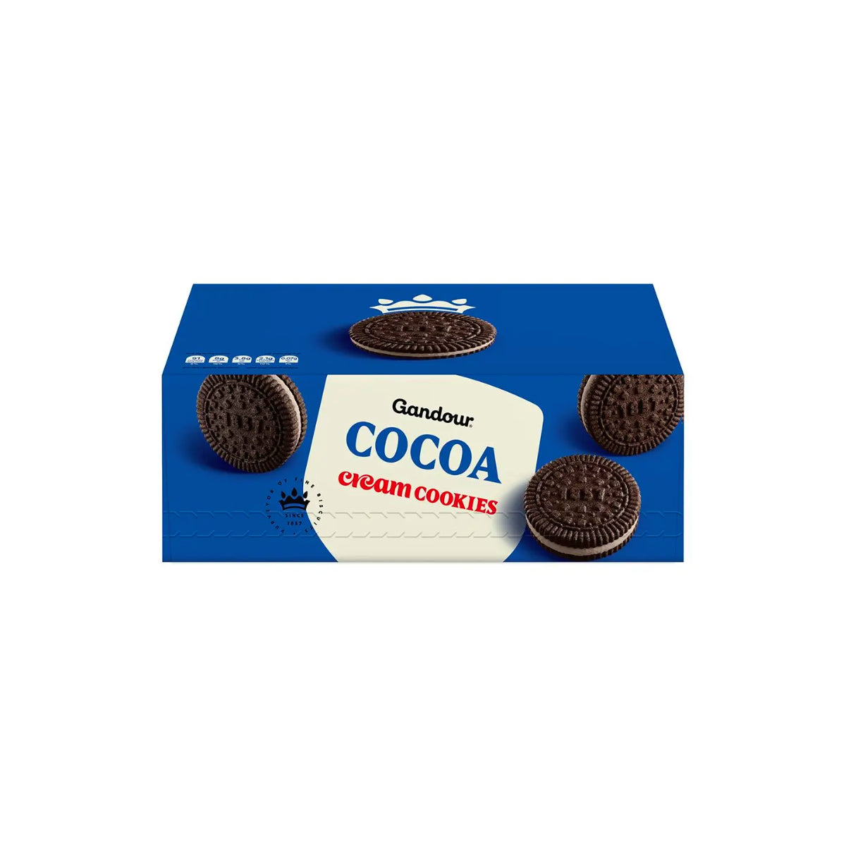 Gandour Cocoa Cream Cookies 12x38g