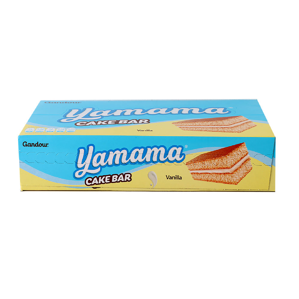 Gandour Yamama Cake Bar Vanilla 12x21gm