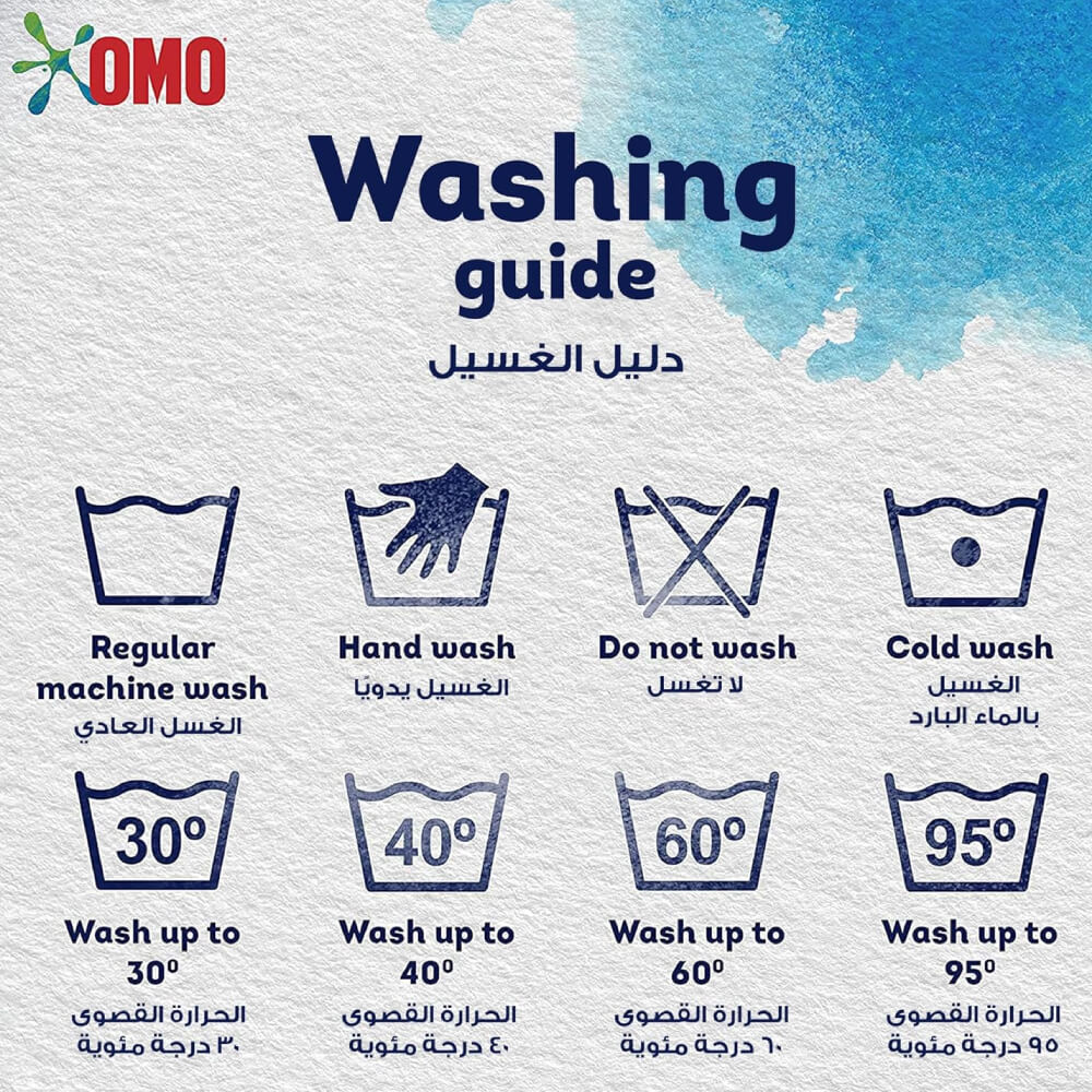 Omo Automatic Antibacterial Laundry Detergent Powder 3kg