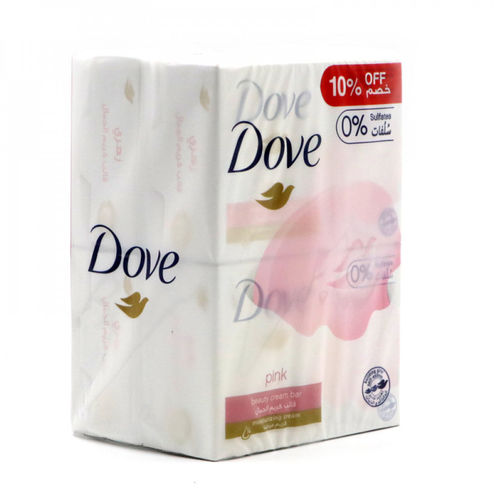 Dove Bar Soap Pink 135Gx4 @ 10% Off