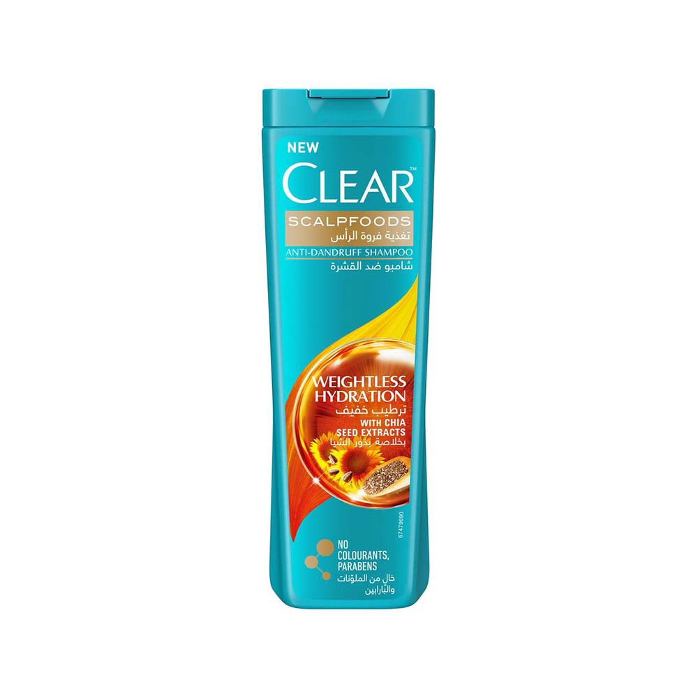 Clear Shampoo Scalpfoods WeigthlessHydration 400ml