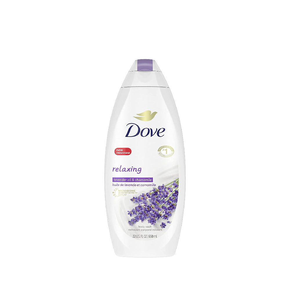 Dove Body Wash Relaxing Lavender Ocn 250ml