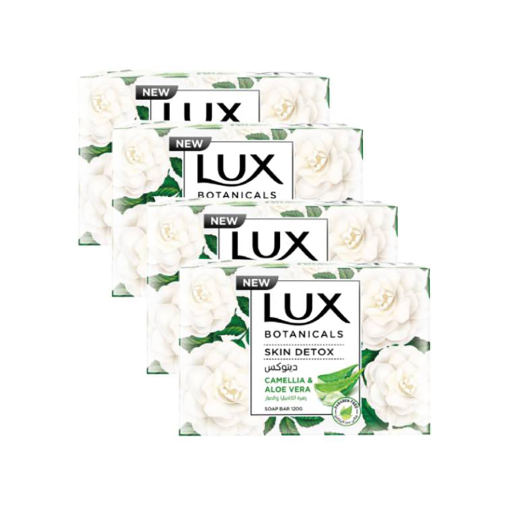 Lux Bar Soap Camelia & Aloe Vera 120Gx4