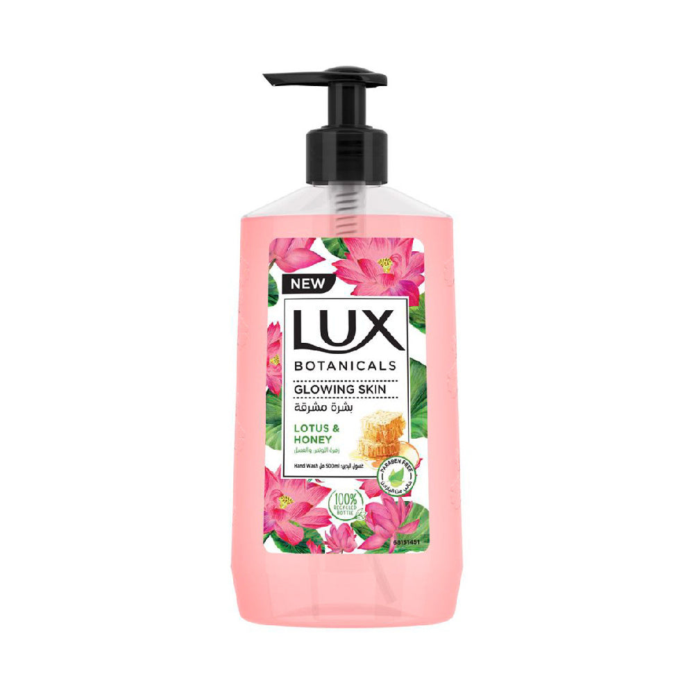 Lux Botanicals Hand Wash Lotus & Honey 500ml