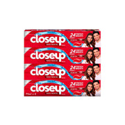 Close Up Triple Fresh Gel Toothpaste Pack of 4X75ml