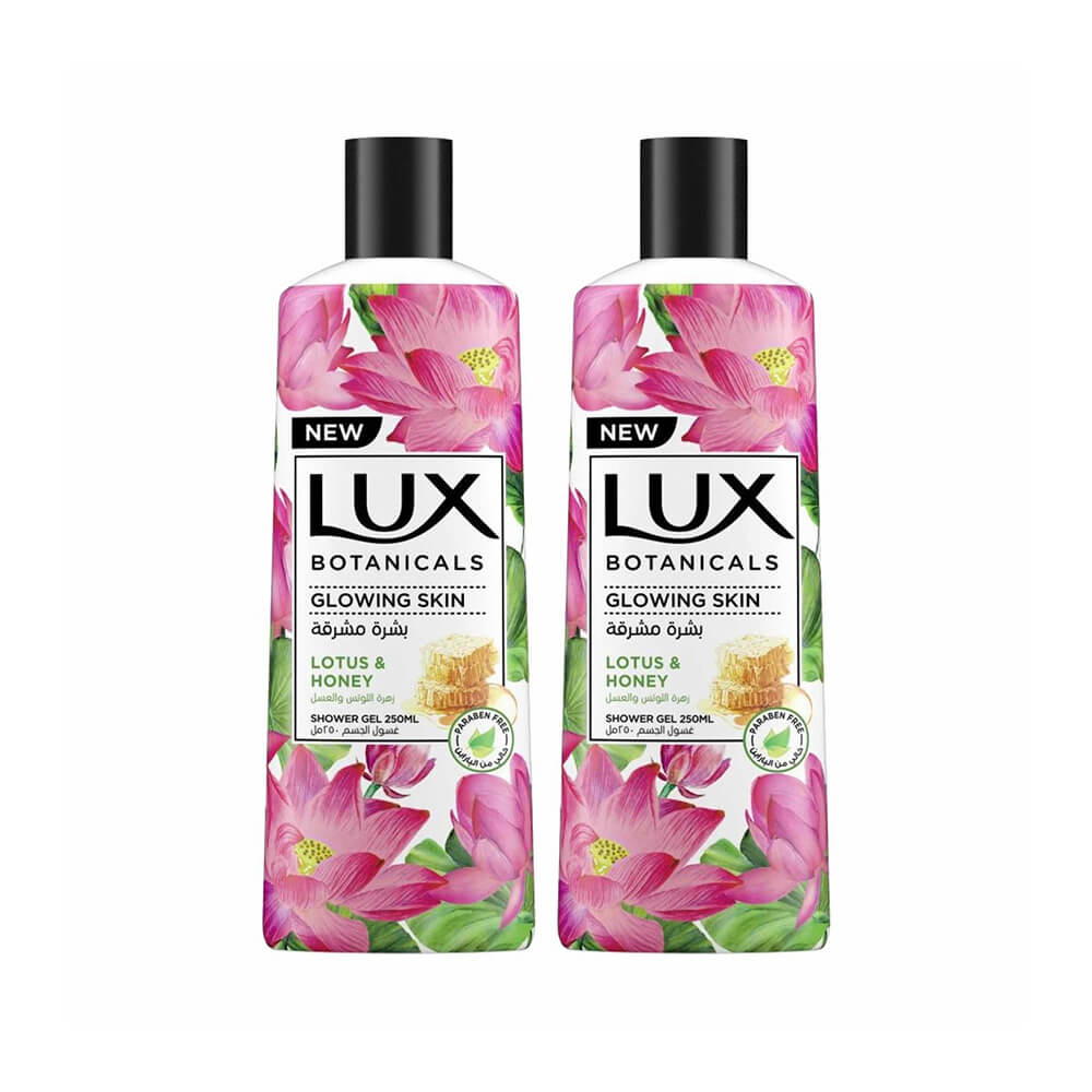 Lux Botanicals Body Wash Lotus&Honey250mlx2@25%Off