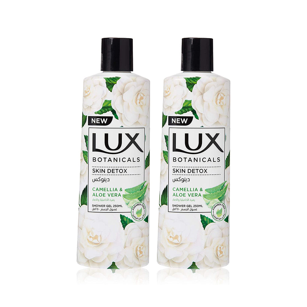 Lux Botanicals Body Wash Cmlla&Aloe 250mlx2@25%Off