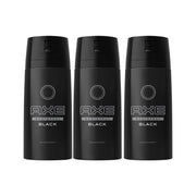 Axe Deo Bodyspray Men Black 150mlx3