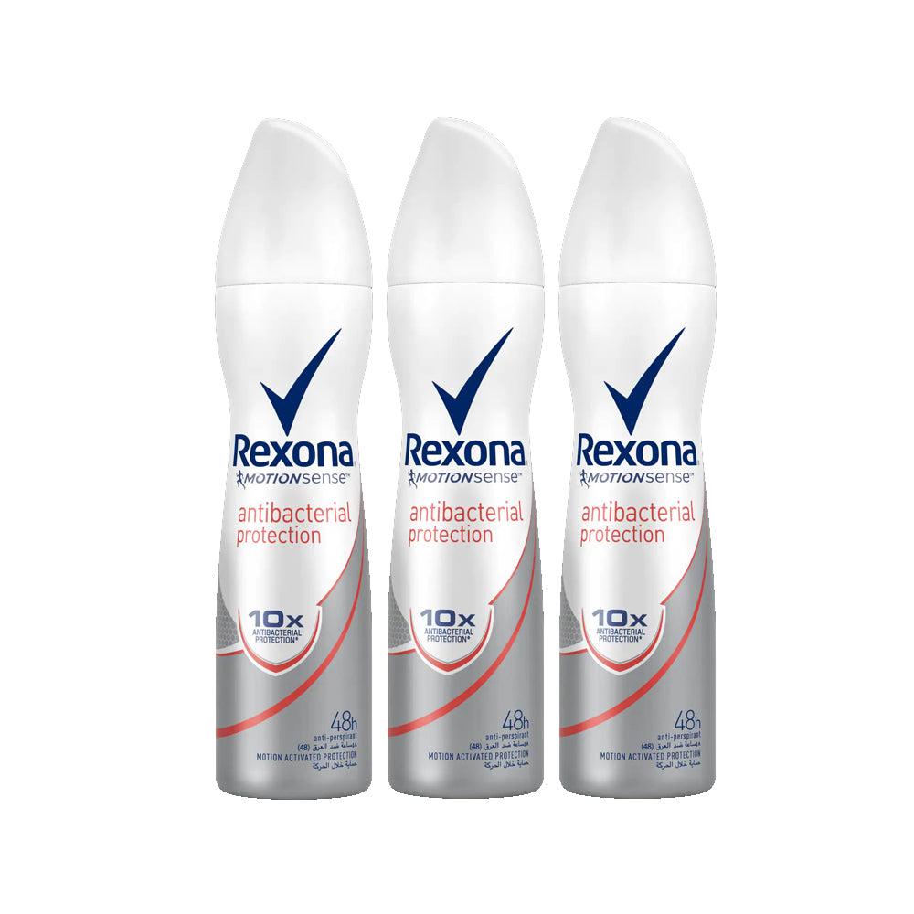 Rexona Deo Women Antibacterial + Invi. 150mlx3