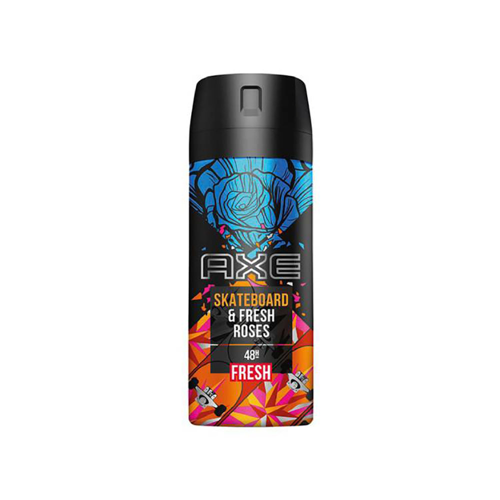 Axe Deo Body Spray Skateboard & Fresh Roses 150ml